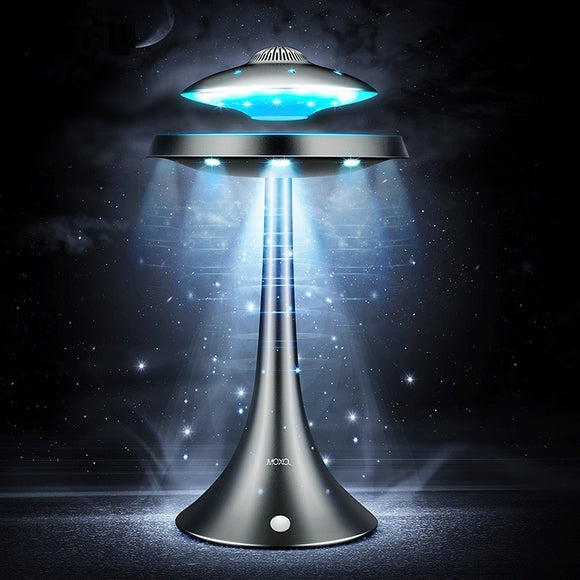 UFO Magnetic levitation bluetooth stereo Wireless charging Continue to life UFO sound Wireless bluetooth speakers Fashion lamp