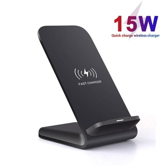 15W Fast Wireless Charging Dock Stations For iPhone and Samsung