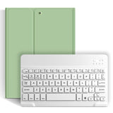 Portable Wireless Bluetooth Keyboard + PU leather Keyboard Protective Case Cover for iPad 10.2 Tablet case with Keyboard