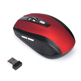 Wireless Gaming Mouse USB Receiver, Pro Gamer Portable Ergonomic Computer Silent PC Desktop Laptop Accessories